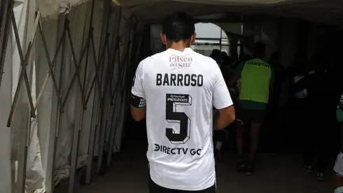 El emotivo partido de Barroso frente a frente con Colo Colo.