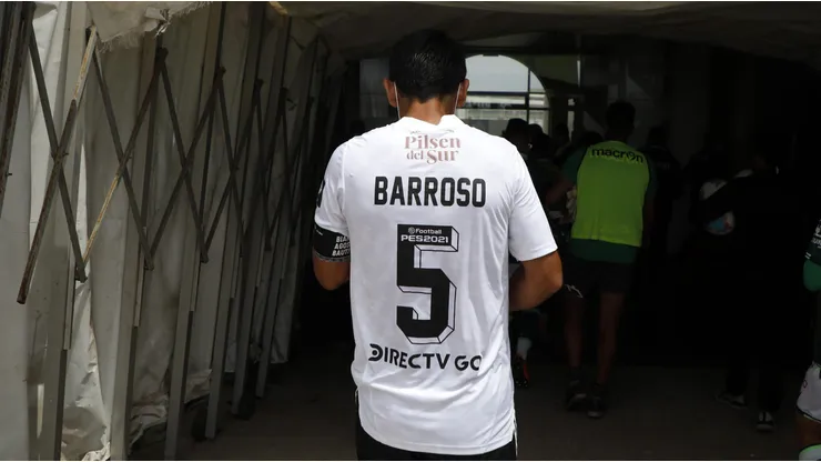 El emotivo partido de Barroso frente a frente con Colo Colo.