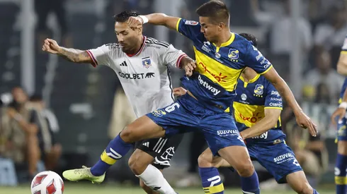 Colo Colo vs Everton. Crédito: Photosport