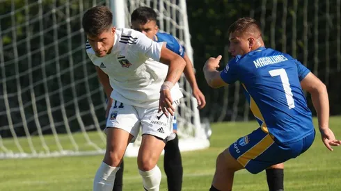Sebastián Saavedra en Colo Colo. Crédito: Fotos Catorce.
