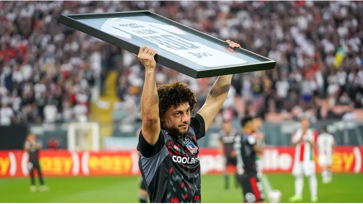 El hermoso mensaje de Maximiliano Falcón luego de ser homenajeado en Colo Colo.