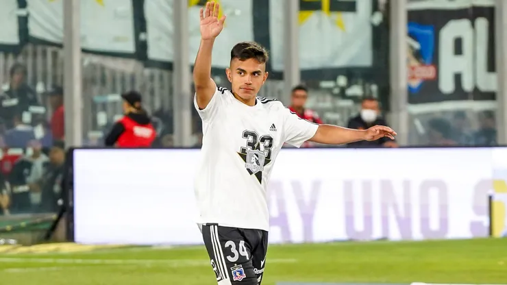 Vicente Pizarro convirtió su primer gol en Colo Colo.