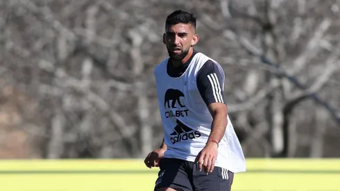 Emiliano Amor fue titular en el amistoso entre Colo Colo e Iberia