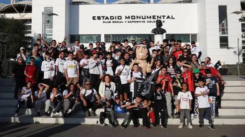 La emotiva invitación de Colo Colo a pequeños hinchas albos.