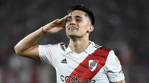 La felicidad de Pablo Solari tras ser héroe en triunfo de River.