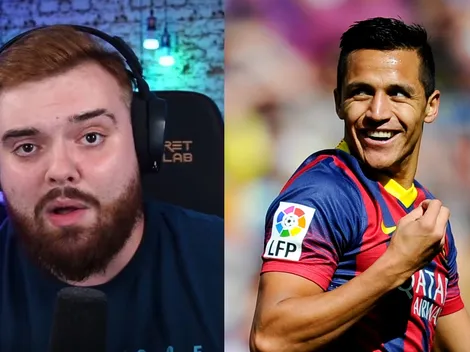 La reacción de Ibai por posible regreso de Alexis al Barcelona