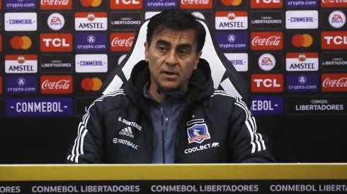 Gustavo Quinteros en Colo Colo. Crédito: Photosport