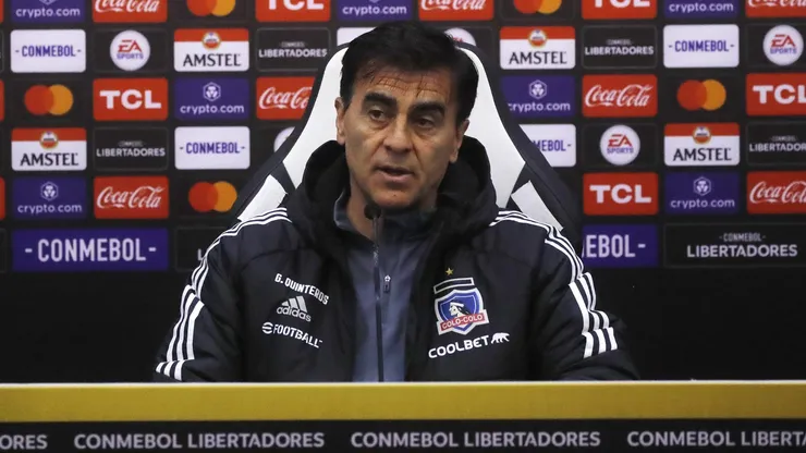 Gustavo Quinteros en Colo Colo. Crédito: Photosport