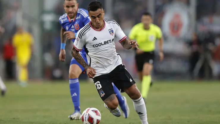 Dario Lezcano en Colo Colo. Crédito: Photosport