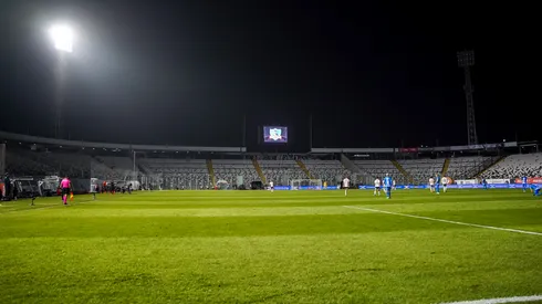 Así quedó la cancha del Monumental tras el partido de Colo Colo Fem