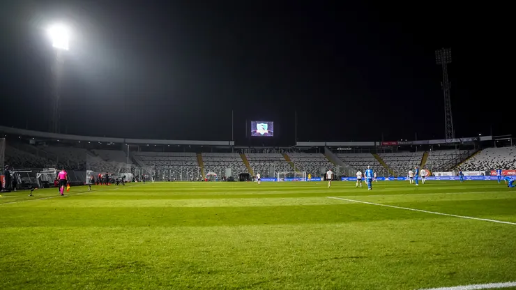 Así quedó la cancha del Monumental tras el partido de Colo Colo Fem