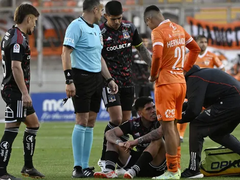 Arturo Vidal aconseja a Carlos Palacios tras su lesión en Colo Colo