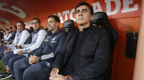 Gustavo Quinteros en Colo Colo. Crédito: Photosport