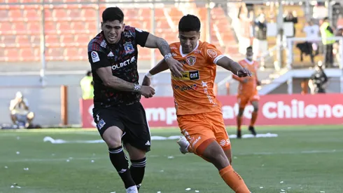 Carlos Palacios en Colo Colo. Crédito: Photosport