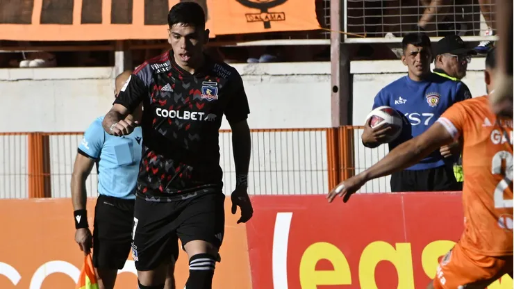 Carlos Palacios anotó para Colo Colo.