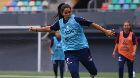 Karen Araya en la Roja. Crédito: Comunicaciones FFCh