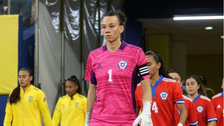 Christiane Endler en la Roja. Crédito: La Roja.