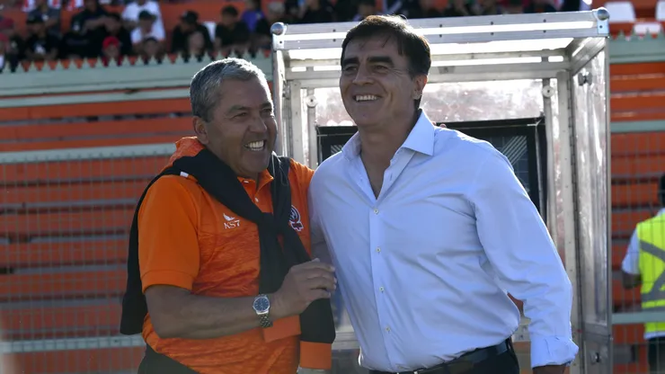 Gustavo Quinteros y Gustavo Huerta. Crédito: Photosport