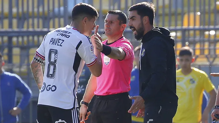 Francisco Meneghini vs Colo Colo. Crédito:Photosport