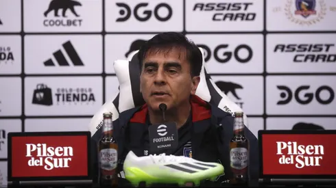 Gustavo Quinteros en Colo Colo. Crédito: Photosport