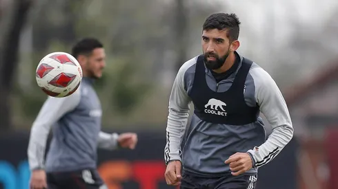 Emiliano Amor en Colo Colo. Crédito: Colo Colo.