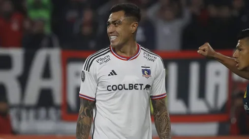 Dario Lezcano en Colo Colo. Crédito: Photosport