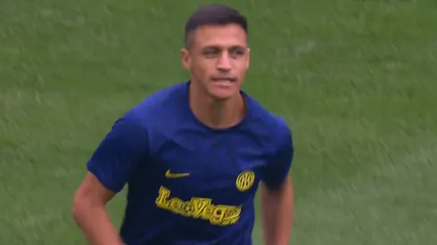 Alexis Sánchez en Inter. Crédito: Pantallazo.