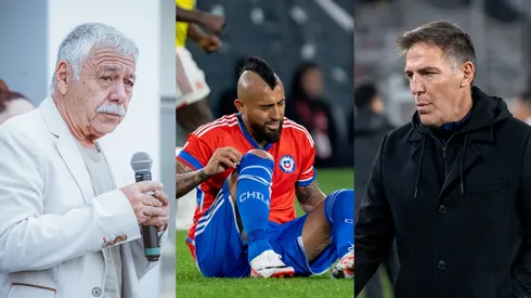 Carlos Caszely carga contra Berizzo por la lesión de Arturo Vidal.