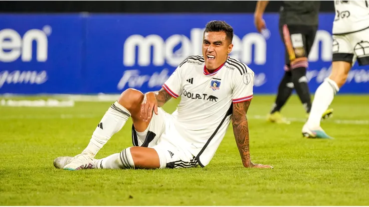 Darío Lezcano no lo pasa bien en Colo Colo.