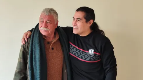 Carlos Caszely estrenó nueva canción con Daniel Guerrero. | Imagen: Prensa Daniel Guerrero.