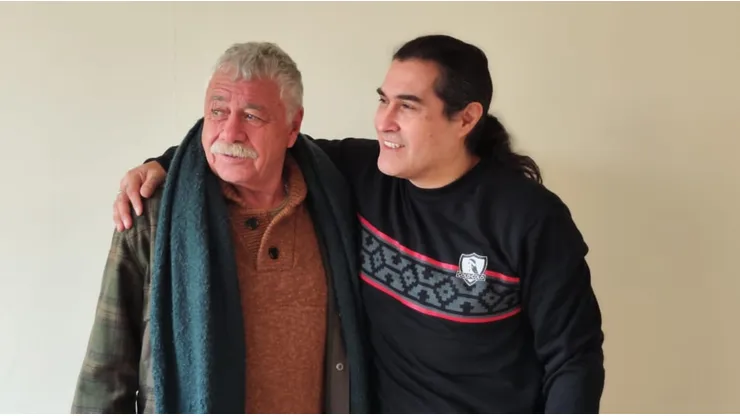 Carlos Caszely estrenó nueva canción con Daniel Guerrero. | Imagen: Prensa Daniel Guerrero.