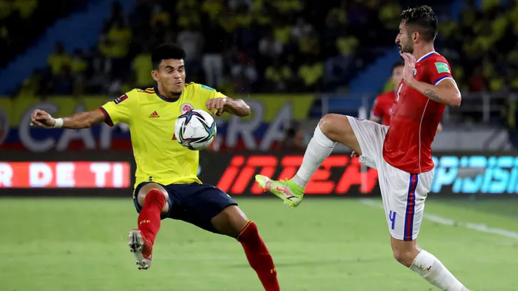 Chile vs Colombia. Crédito: Photosport