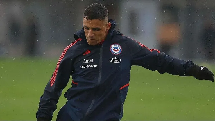 Alexis Sánchez en la selección chilena. Crédito: La Roja.