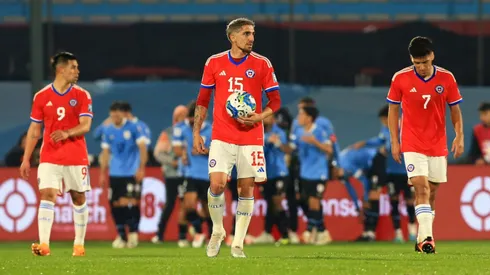 Los golpes que recibió Chile al término del primer tiempo.