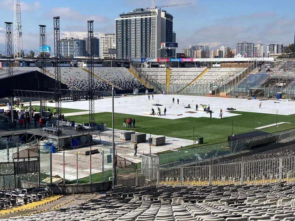 Así está en estos momentos el Estadio Monumental. (Foto: DaleAlbo)