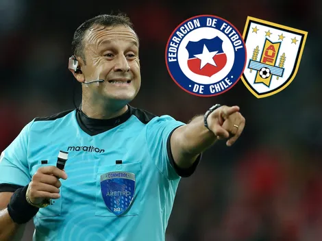 Partido de Chile vs Uruguay con presencia de árbitros argentinos