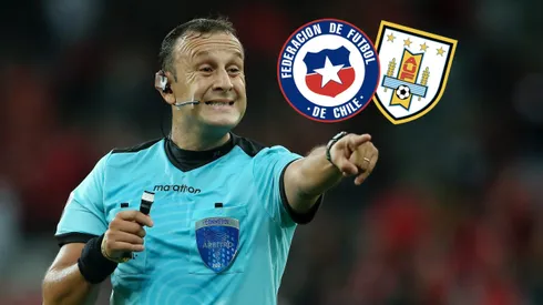 Partido de Chile vs Uruguay con presencia de árbitros argentinos.