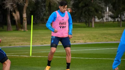 Pablo Solari entrena con Argentina con miras al Preolímpico de Venezuela.