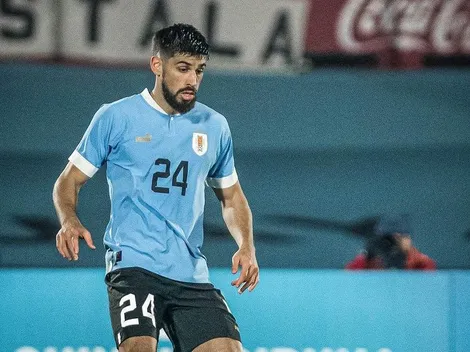 Novato defensor uruguayo ni se inmuta por inactividad de Sánchez