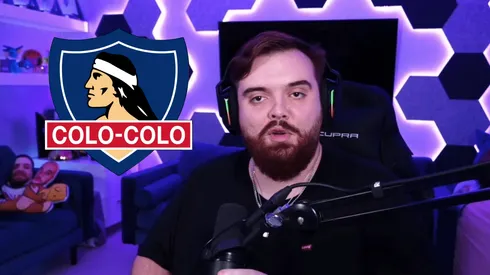 Ibai Llanos es un hincha más de Colo Colo.