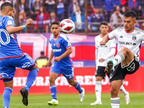 ¿Debió ser anulado? La falta reglamentaría en el gol de la U a Colo Colo