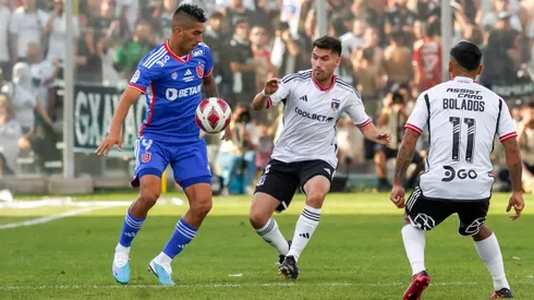 La formación de la U ante Colo Colo.