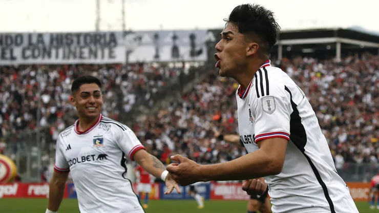 Damián y Jordhy en Colo Colo. Crédito: Photosport