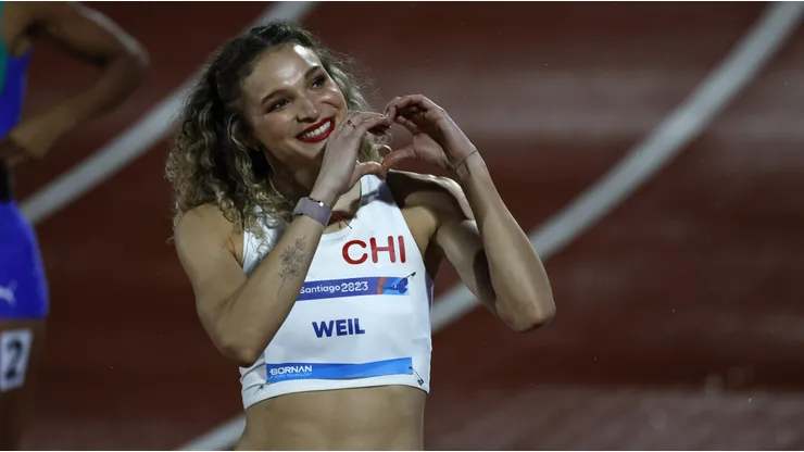 Martina Weil suma la octava medalla de oro al Team Chile.