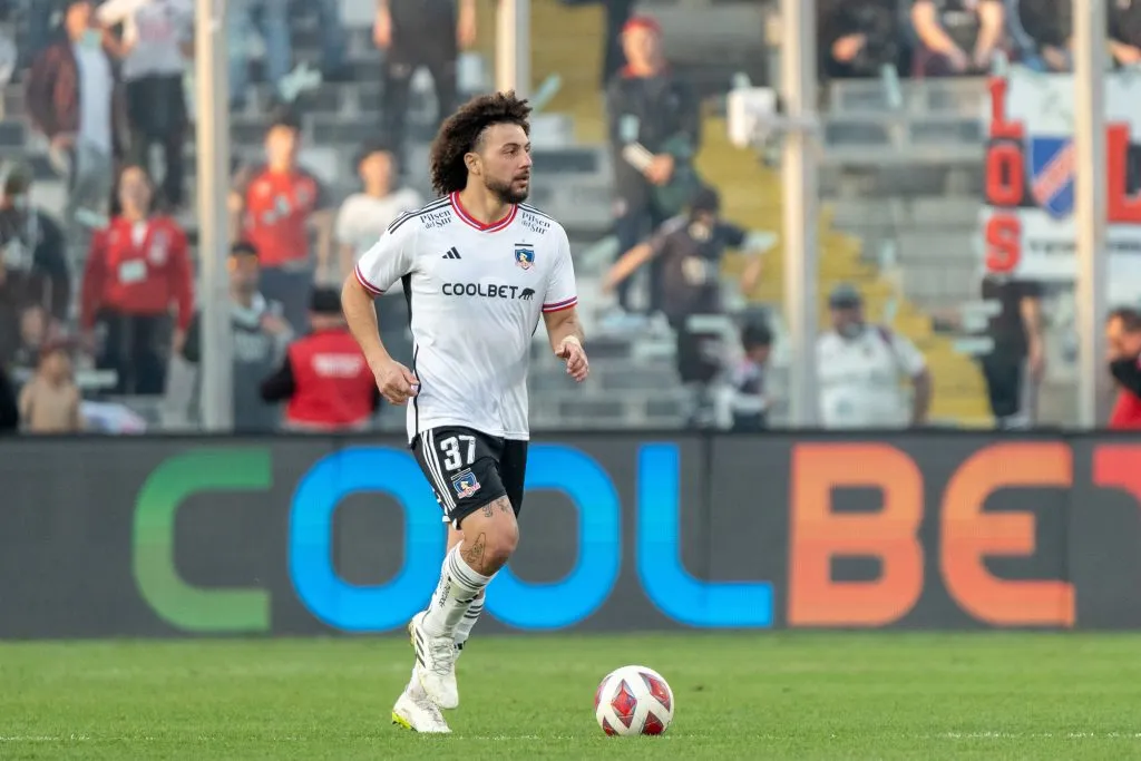 Maximiliano Falcón llegó a Colo Colo en octubre del 2020. Fuente: Guille Salazar / Dale Albo