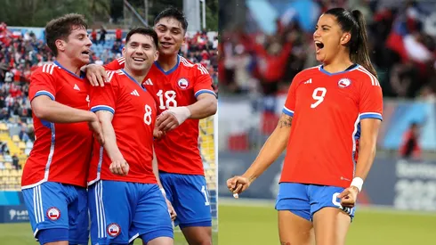 Chile clasificó tanto en fútbol masculino como femenino.