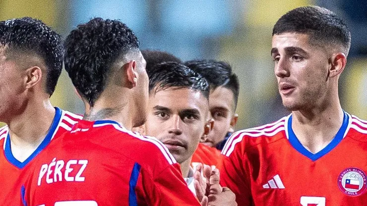 La Roja Sub 23 en Santiago 2023. Crédito: Team Chile.