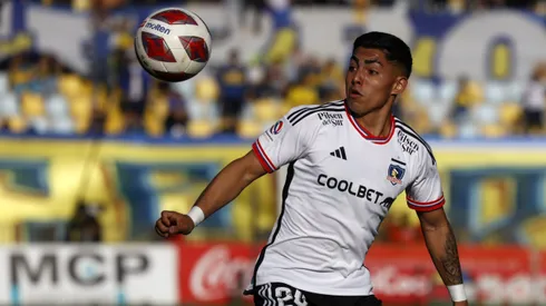 Jordhy Thompson en Colo Colo. Crédito: Photosport
