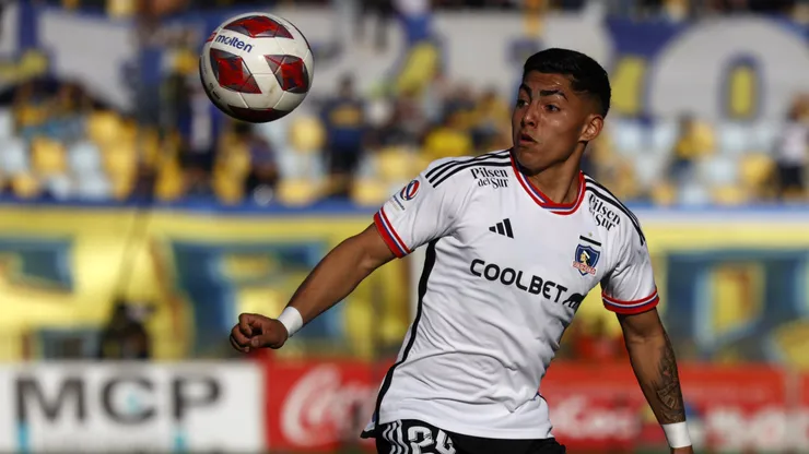 Jordhy Thompson en Colo Colo. Crédito: Photosport