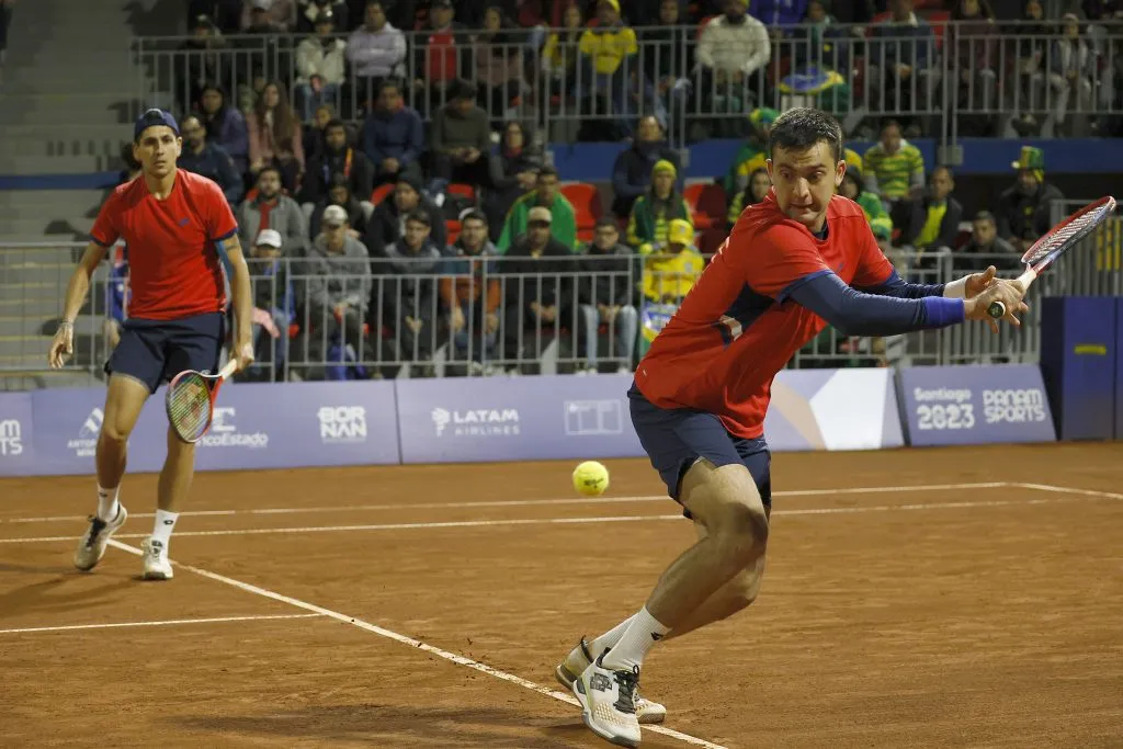 Chile obtiene una nueva medalla de la mano del tenis | Foto: Marcelo Hernández/Santiago 2023 vía Photosport.